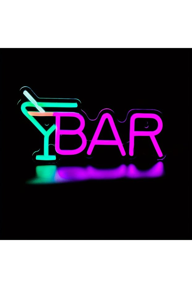Colorful Bar Neon Signs for Wall Decor Led Bar Lights for Bedroom Room Decor Aesthetic Suitable for