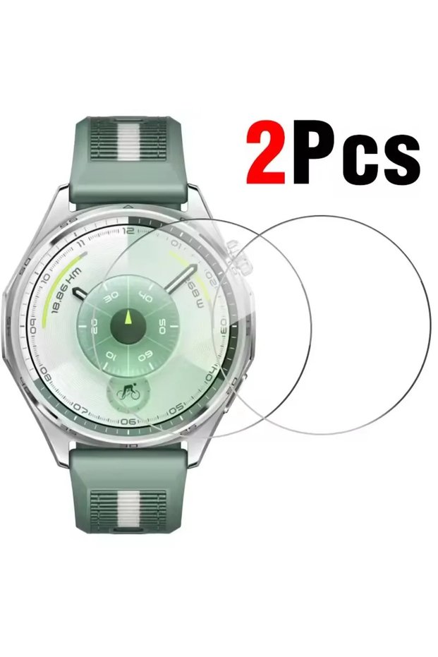 for GT6 Pro 46mm 2PCS 9H Tempered Glass for Huawei Watch GT 6 Pro 46mm 41mm, Premium Screen Protecto