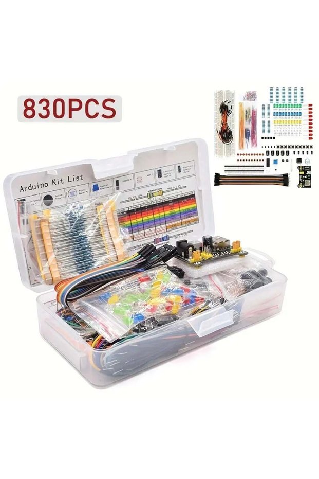 830Pcs/Box DIY Project Starter Kit For Arduino UNO R3 Kit Electronic DIY Kit Electronic Component Se