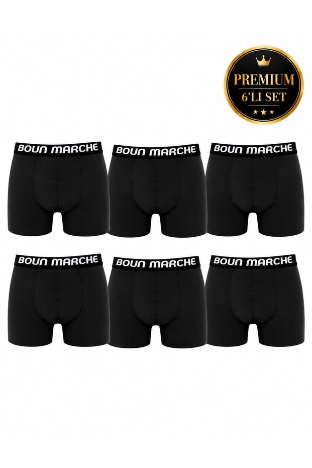 Men's Boxer Lycra Premium Box of 6 Paul