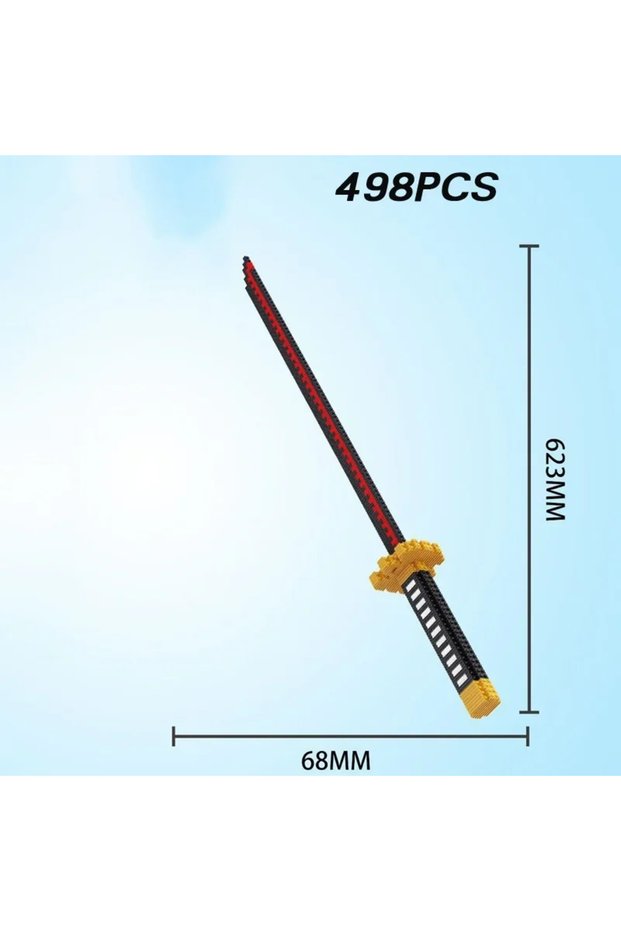 68430 no box Samurai Sword Building Blocks Ninja Blade Katana Japanese Anime Butterfly Nichirin Knif