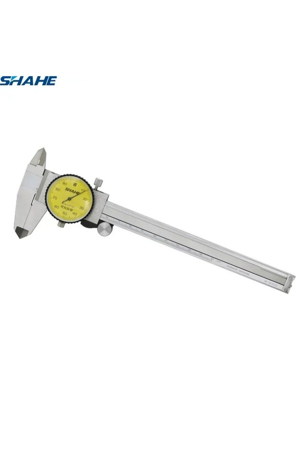 0-150mm 0.01mm SHAHE 150mm 6 Inch Precision Dial Caliper Dial Vernier Caliper Micrometer Gauge Dial