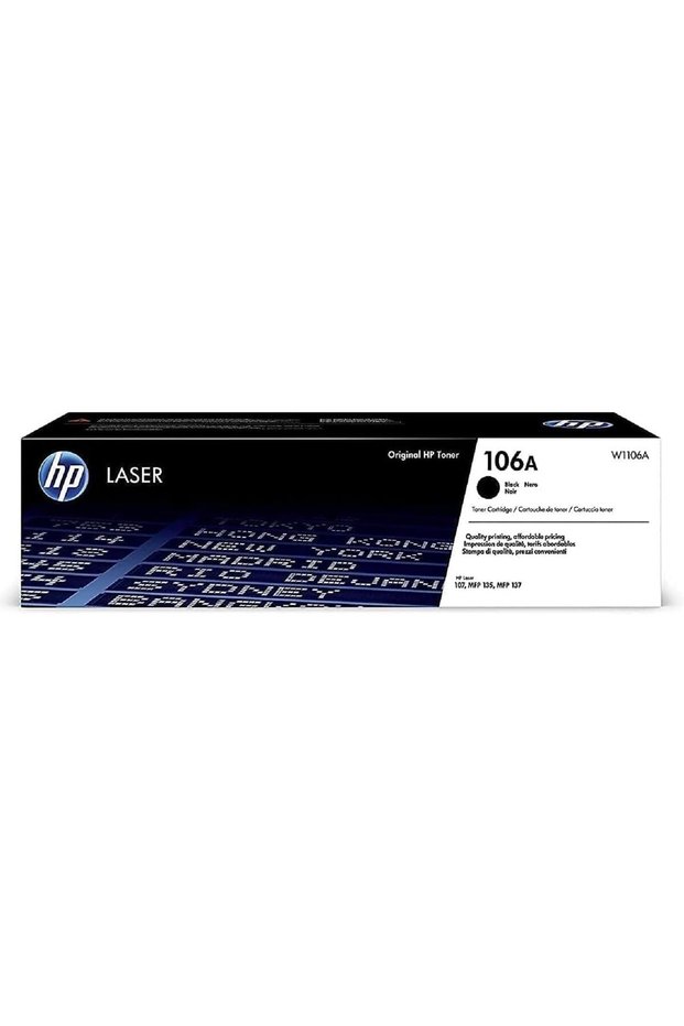 خرطوشة حبر ليزر أصلية سوداء 106A - W1106A