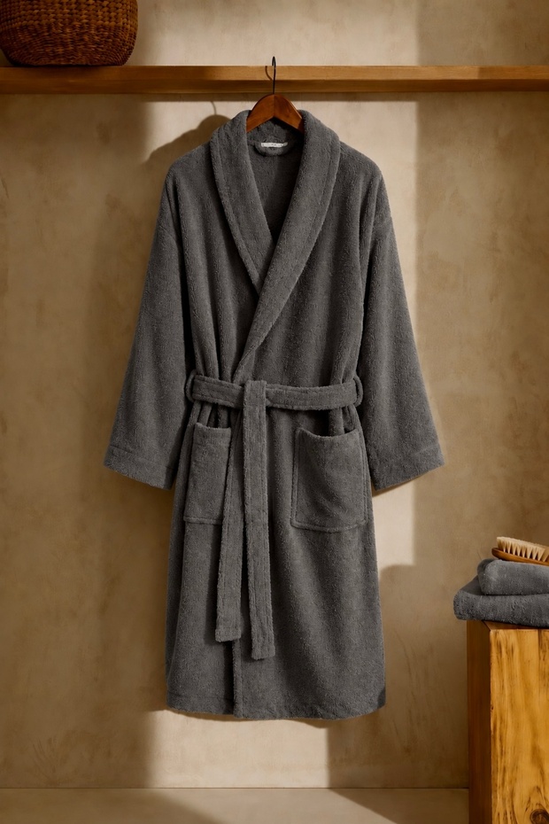 Bamboo Soft Bathrobe Water Absorbent Soft Women's / Men's Bathrobe