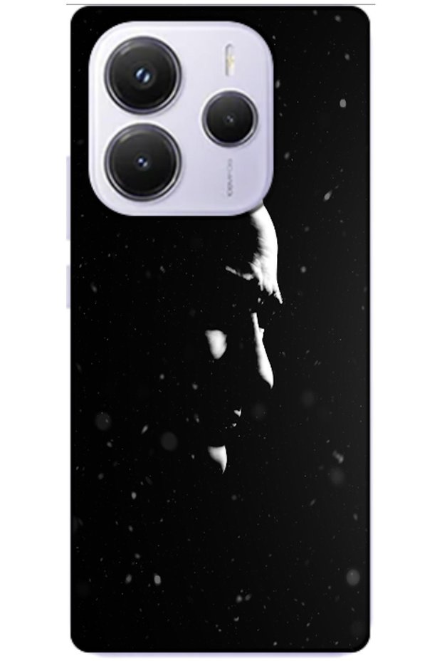Redmi Note 14 4g Compatible Case Ataturk Silhouette Silicone Case (Printed)