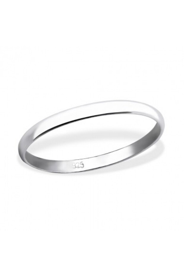 925 Silver Ring Type Simple Wedding Ring, Size 49