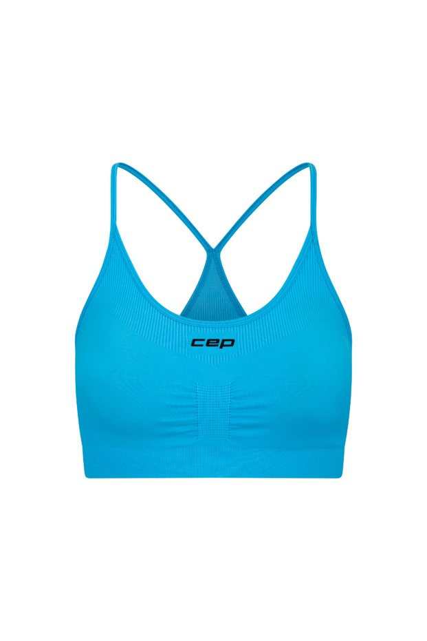 Bustier Run Light Support Bra | light support - light blue