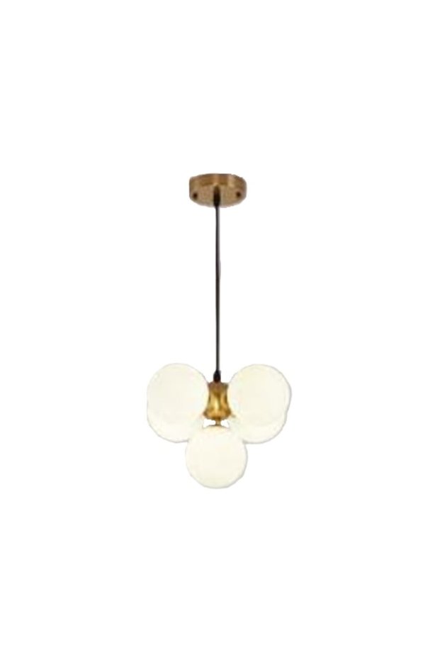 Suspensie Maru, metal, E27, Auriu