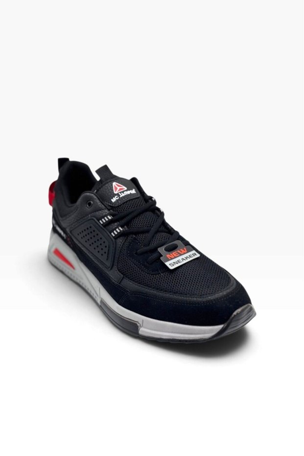 Marco Jamper 2137-27 Anorak Men's Battal Sneaker Black Ice Red 44-47