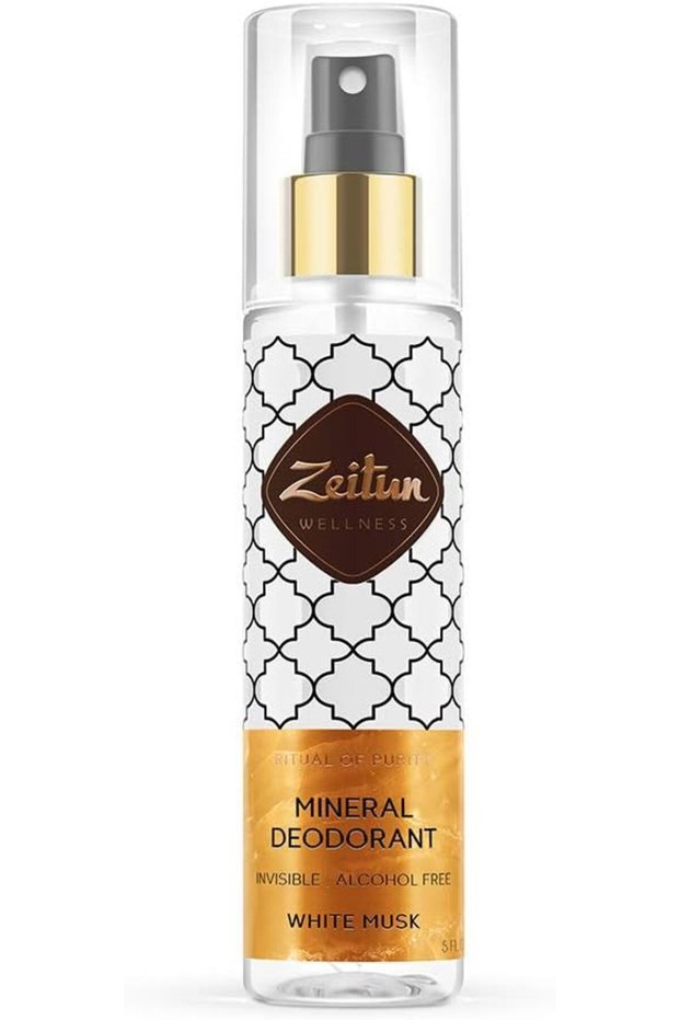 Wellness Natural Crystal Deodorant Spray | Ritual Of Purity | Cruelty-Free, Alcohol-Free, Aluminum-Free Deodorant For Women With Colloidal Silver And Musk Scent – 5 fl oz / 150 ml