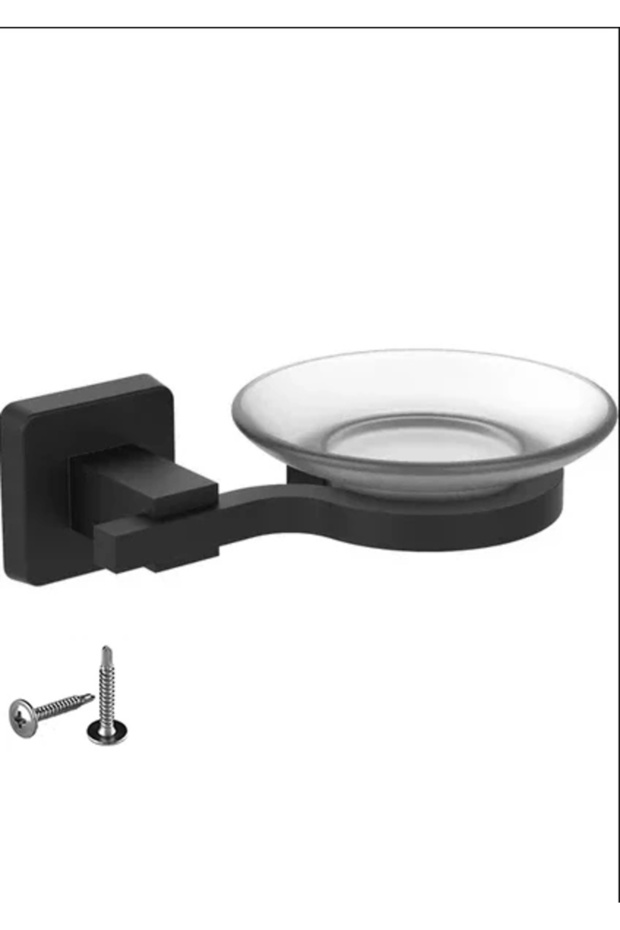 Turmaline Soap Dish Black