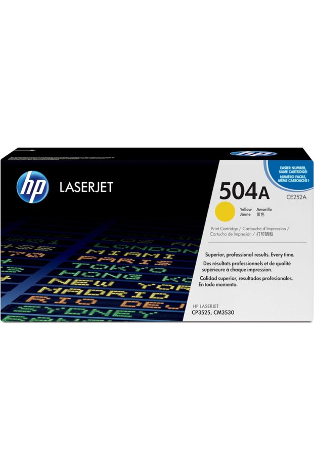HP 504A Yellow CE252A - متجر مشترياتي
