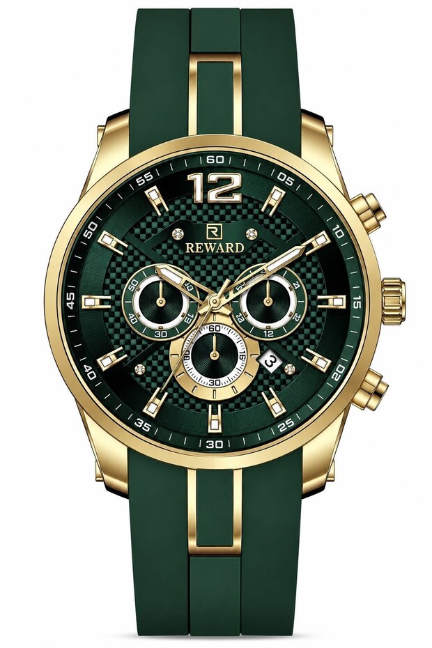 Rd831971M Men's Wristwatch with Silicone Strap