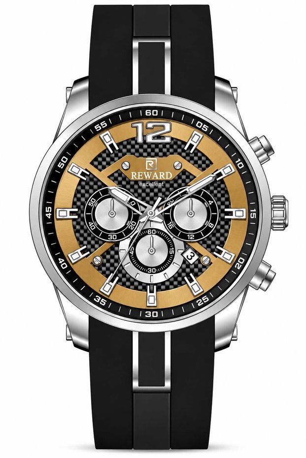 Rd831971M Men's Wristwatch with Silicone Strap