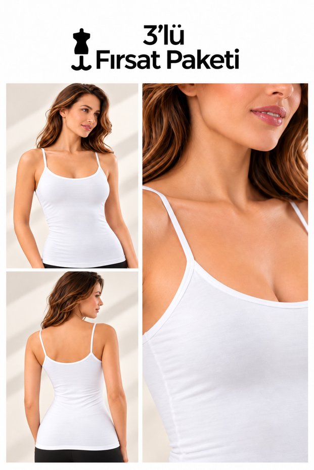 White 3-Pack Micro Modal Premium Women's Strapless Athlete T-Shirt with Cooling Effect Tshirt Body