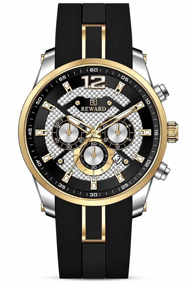 Rd831971M Men's Wristwatch with Silicone Strap