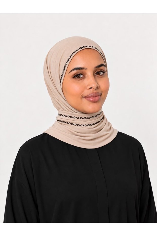 Embroidered Head Scarf Hijab