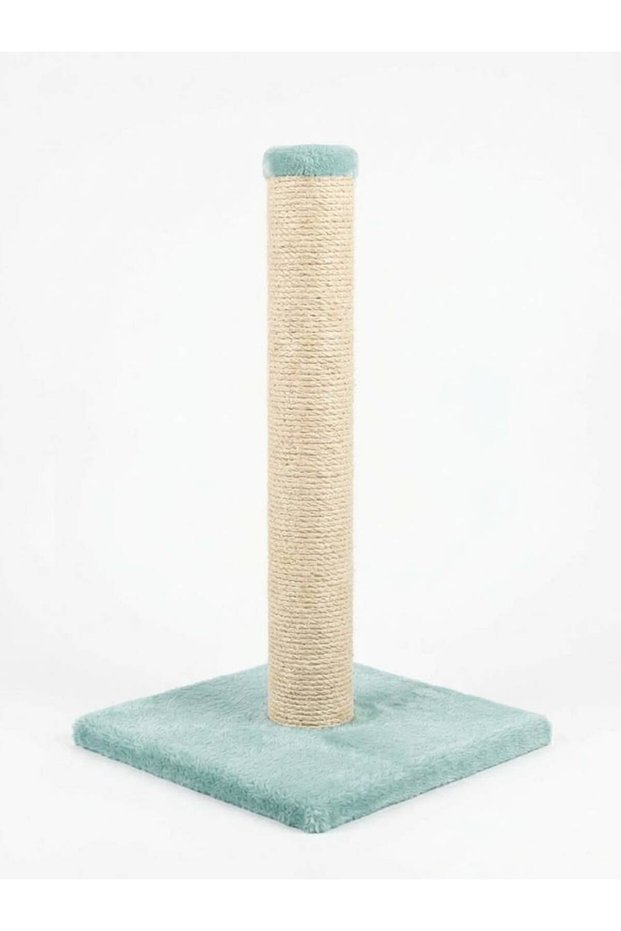 Plush Cat Scratching Board - Durable Cat Scratcher Covered with Jute Rope