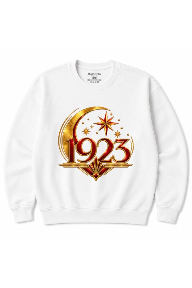 1923 Golden Crescent and Stars – Republican Themed Crewneck Sweatshirt