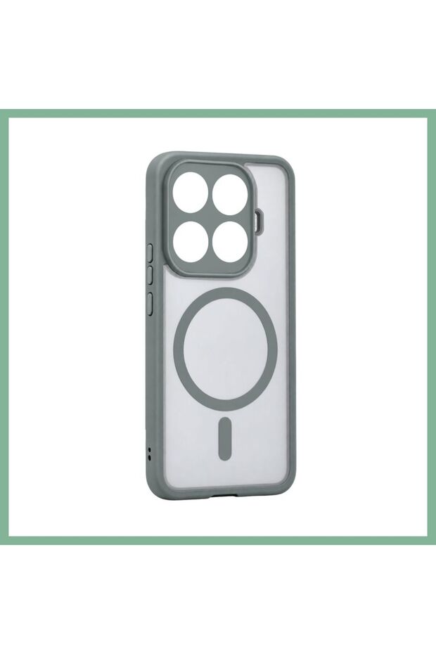 Mi 15t Pro Loji Magsafe Cover - Gray Bsk2026