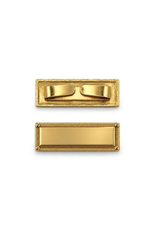 Bag Accessory 3.5 X 1 cm Metal Gold Color 03