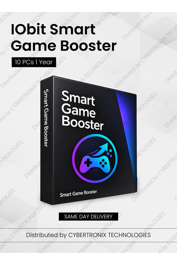 Smart Game Booster | 10 Devices for 1 Year | Digital License | Same Day Delivery