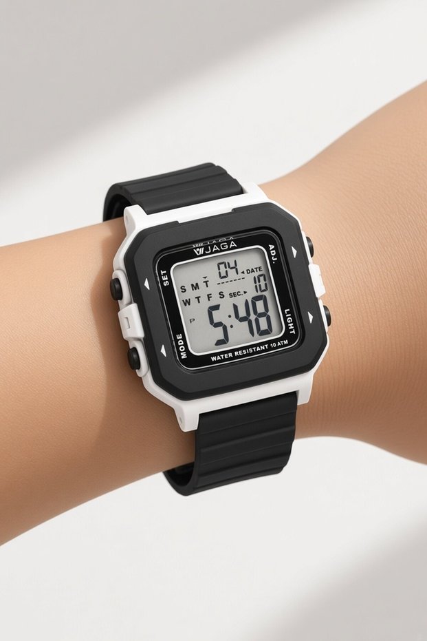 10 Atm Waterproof Silicone Cord Children's Wristwatch (Suitable for Use in the Sea and Pool)
