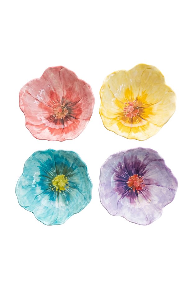 Eloria Melamine 18 cm 4-Piece Bowl Set