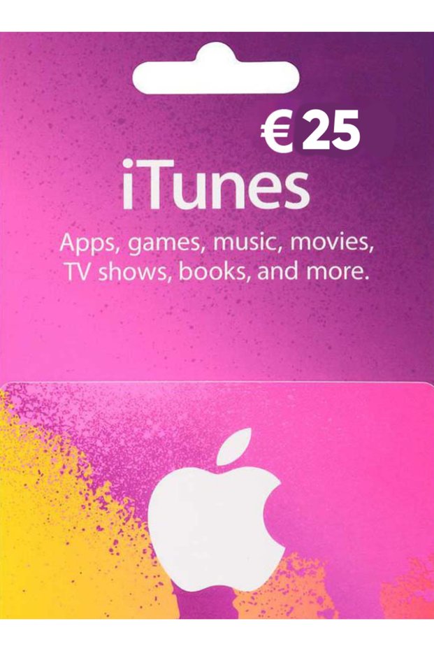 iTunes 25 EUR