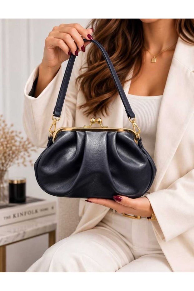 Vav6665 Shoulder Bag Dark Blue