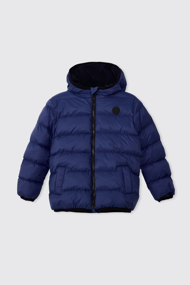 Boy's Saks Hooded Coat