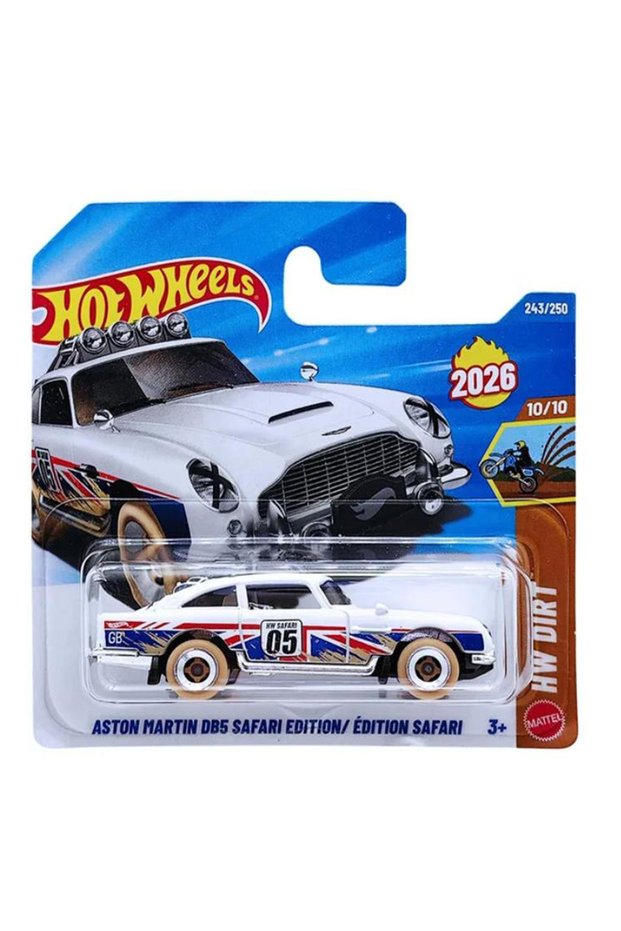 Aston Martin Db5 Safari Edition White Toy Car