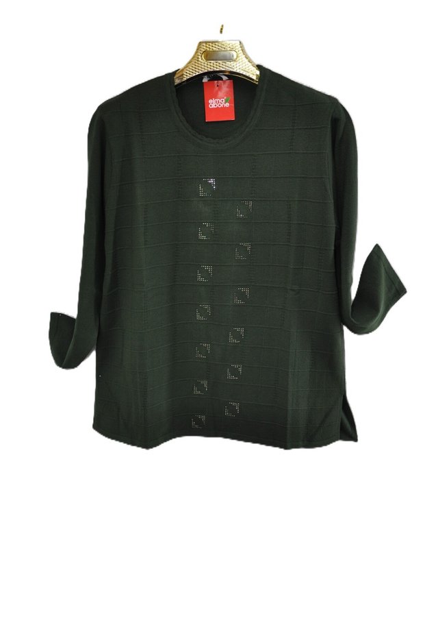 Plus Size Mother Mimoza Knitwear Bluz