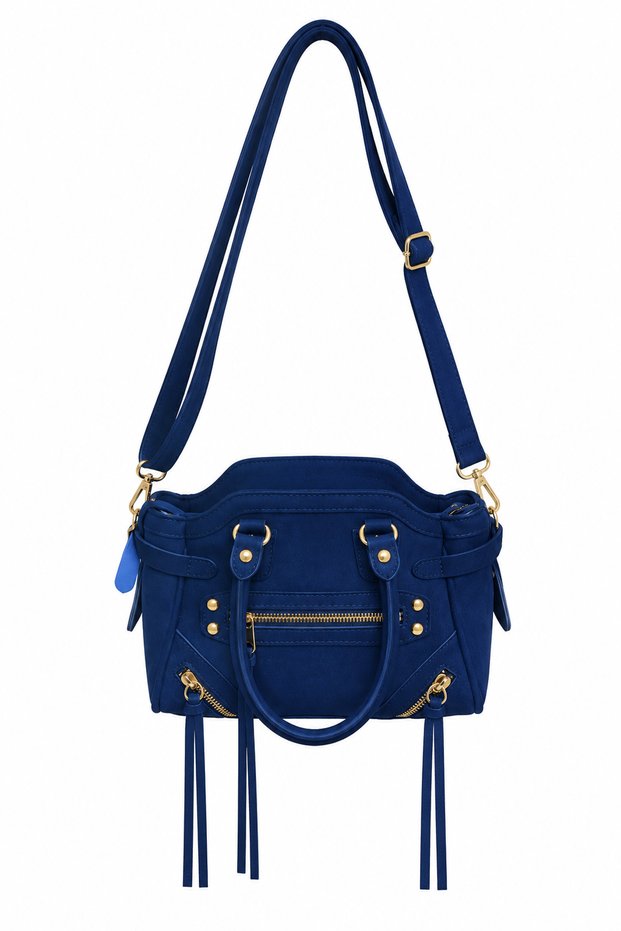 Mono Suede Bag 98-196 Std Dark Blue