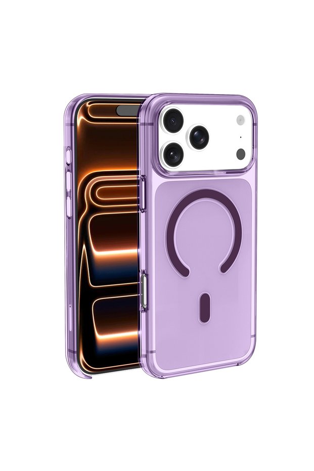 iPhone 17 Pro Max Case Non-Yellowing Ultra Thin Hard Premium Mica Magsafe Camera Raised Omsy