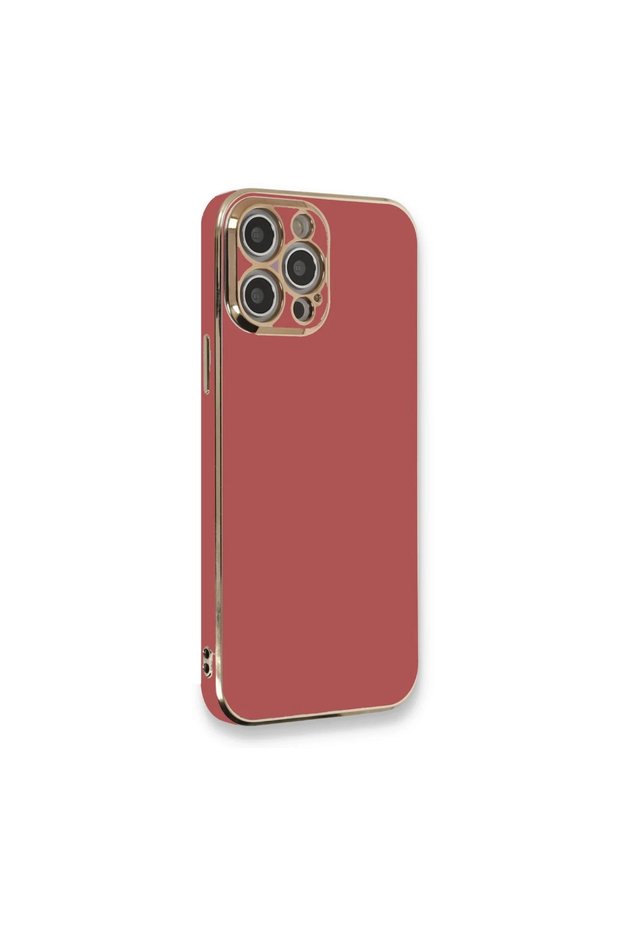 Apple iPhone 12 Pro Max Case Volet Silicone - Red