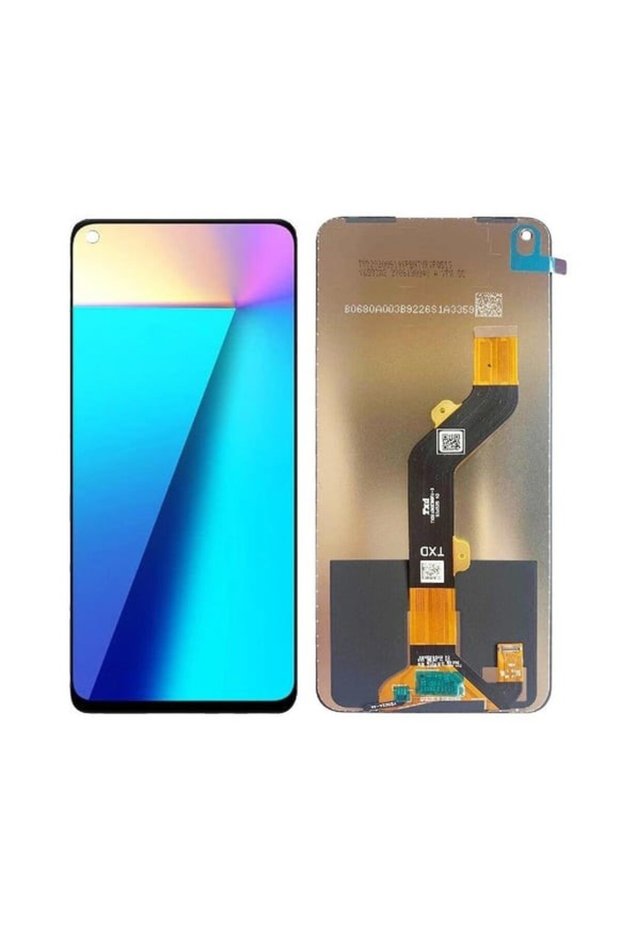 Infinix note 7 screen touch srv (black)