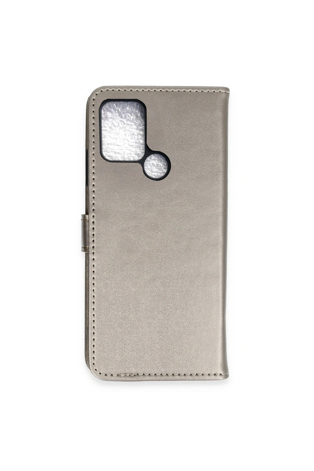 Tecno pova case trend s plus flip cover - grey