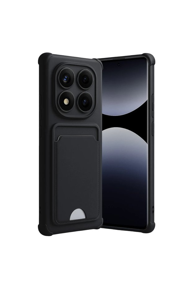 Xiaomi redmi note 14 pro 4g kelvin business card silicone - black