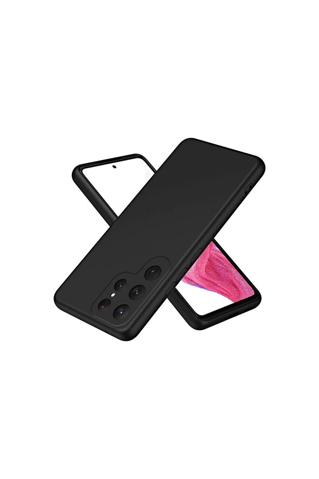 Samsung Galaxy S25 Ultra Case First Silicone - Black