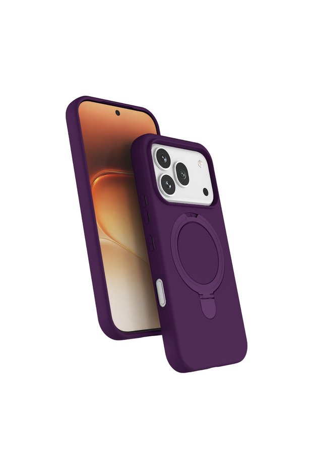 Huawei Honor 600 Pro Regal Magsafe Stand Cover - Deep Purple