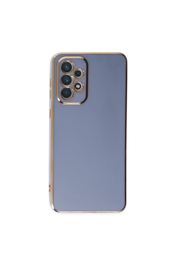 Samsung galaxy a73 5g volet silicone case - blue