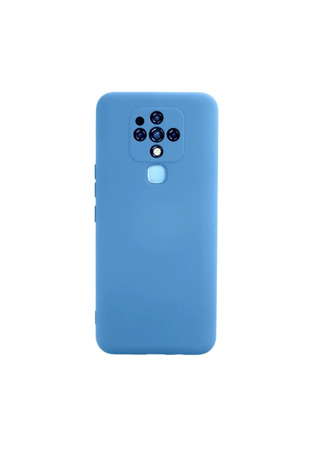 Tecno camon 16 case nano inner velvet silicone - blue
