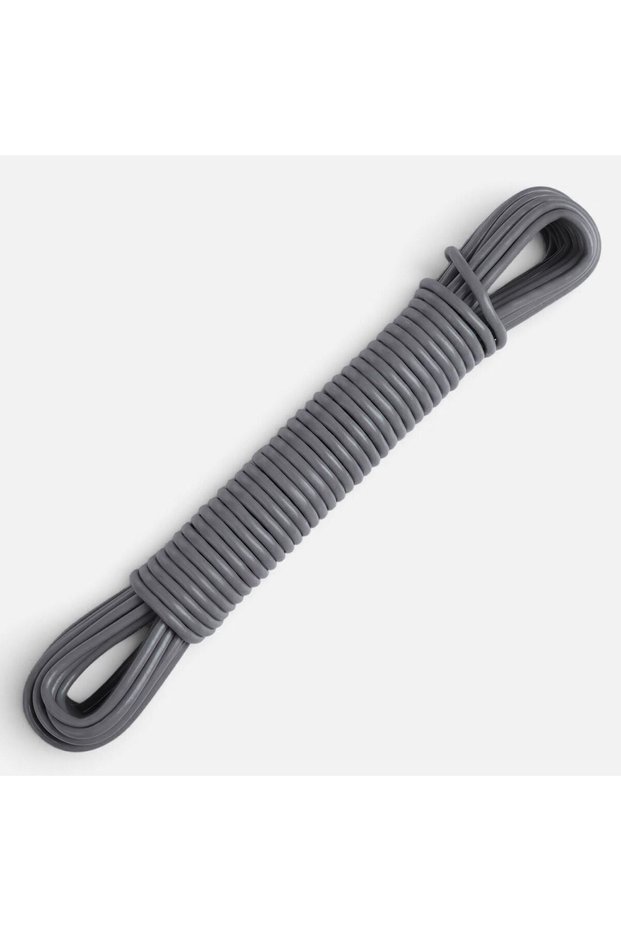 CLOTHES DRYING ROPE 10M GREY