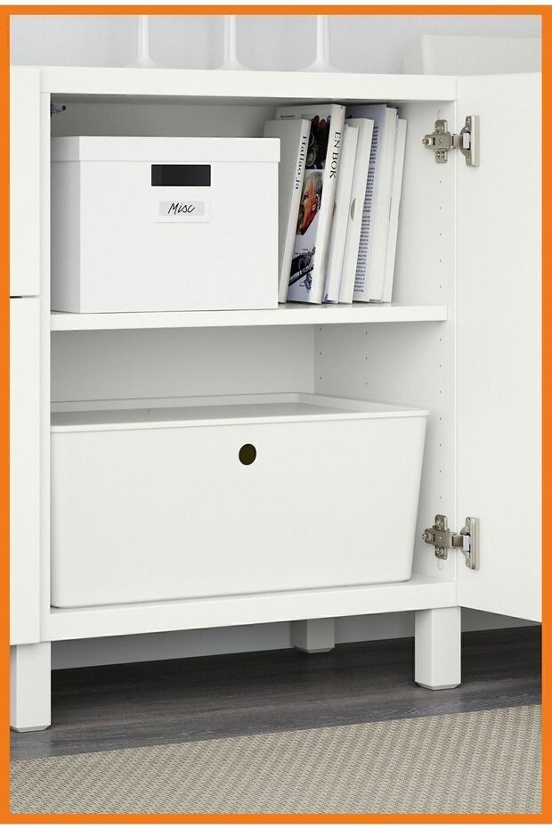 Besta In-Cabinet Shelf 56 X 36 Cm White