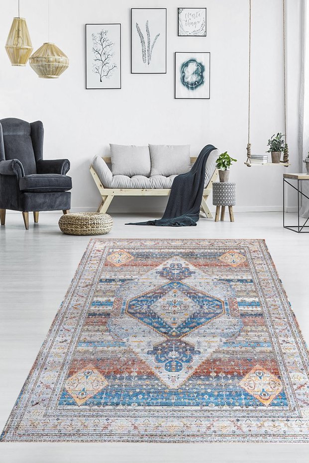 Carpet Cover with Digital Printing and Elastic - (Without Sponge) - Szz-2005