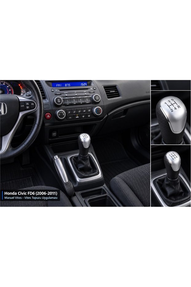 Honda Civic Fd6 2006-2012 Gear Shift Knob 5 Forward Manual Gear Shift Knob Gray Scheme – Fd6 Type R Jazz