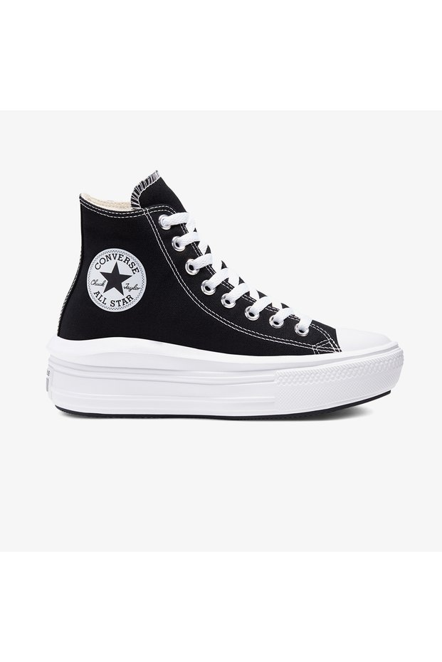 Chuck Taylor All Star Move Platform Hi Kadın Siyah Sneaker
