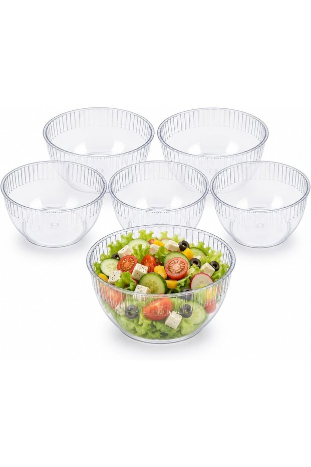 Bowl Lux 300cc Tableware Bowl Set, 6 Pieces, Multipurpose Serving Bowls for Soup, Salad, Dessert, Snacks & Everyday Dining