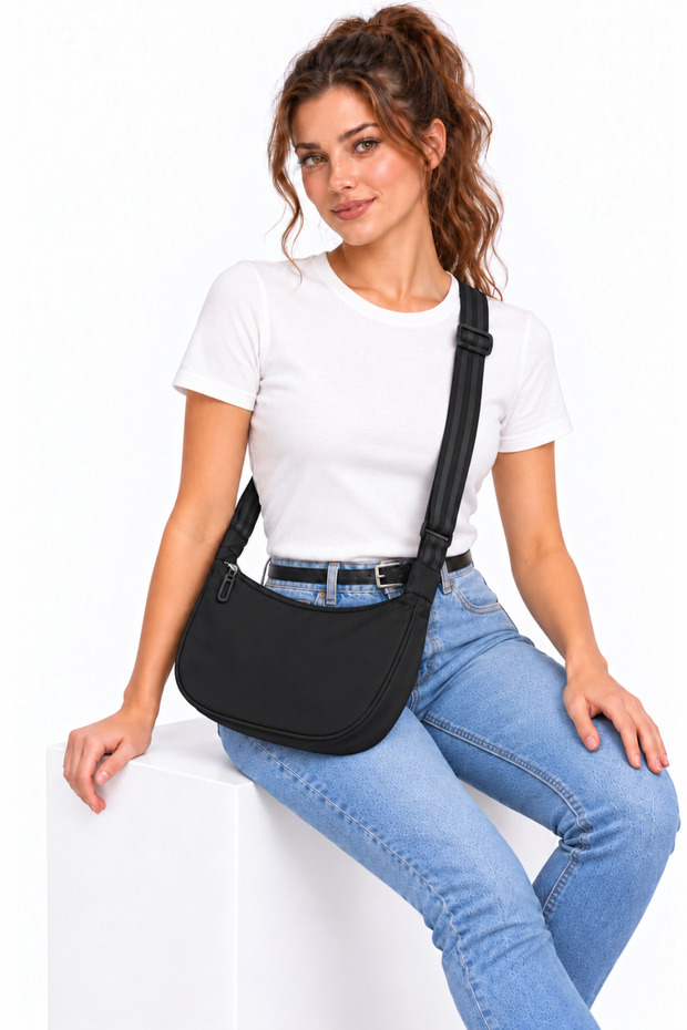 Daily Women's Mini Cross Shoulder Bag with Adjustable Strap